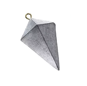 Chumbo Chumbada de Pesca Esportiva Pacote de 1 Kg Modelo Capela de Diversas Gramaturas