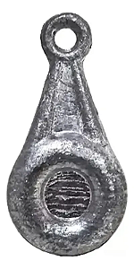 Chumbo Chumbada de Pesca Esportiva Pacote de 1 Kg Modelo Medalha Varias Gramaturas