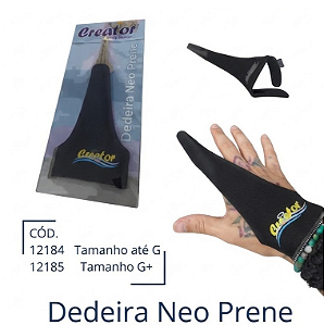 Dedeira Neon Prene Creator De Pesca Para Arremesso Tam. G G+ Protetor prova d'agua