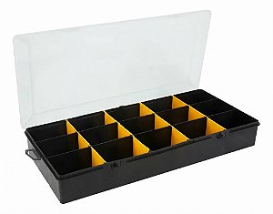Estojo Organizadora Maleta Emifran EF345 Multiuso 15 Divisórias Para Pesca, Camping, Ferramentas etc.