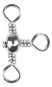 Girador Triplo Albatroz 301 de Aço Inox Nickel Rotor Distorcedor Diversos Tamahos Nº1 2 4 8