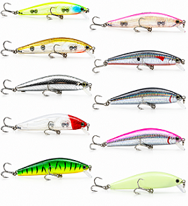 Isca Artificial Jimmy 140mm 34Gr Meia Água Floating Diversas Cores