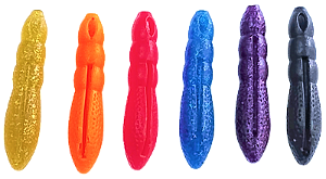 Isca Artificial Kóga 7cm de Silicone Soft Diversas Cores de Alta qualidade e Durabilidade