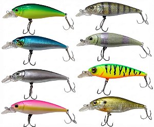 Isca Artificial Safari Meia Água 5cm 34Gr SF10812 Cores Sortidas de Alta Qualidade