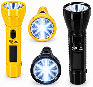 Lanterna Manual SQ4227 Recarregável/ Pilha/ Solar 2W Cor Sortida Para Pesca, Caça, Camping, Atividades ao ar livre entre outros