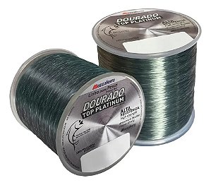 Linha Para Pesca Dourado Top Platinum 100gr 1/4lb C/5un Diversas Medidas 0.20 0.25 0.30 0.35 0.40 0.45 0.50 0.60