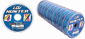 Linha Para Pesca Mult. 4x Multicolor Hunter 100M Caixa C/10 Un Com Diversas Medidas 0,14 0,18 0,20 0,26 0,29 0,33 0,37 0,41 0,47mm