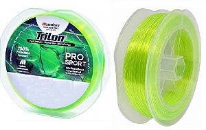 Linha Para Pesca Trilon Pro Sport 300M Verde Limão Mazzaferro Medidas 0,37 0.42mm