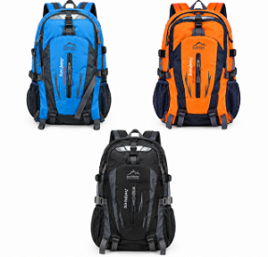 Mochila Impermeável BAG03 em Poliéster Tática 40lts Com Diversas Cores Para Pesca, Passeio, Caça, Atividades ao Ar Livre