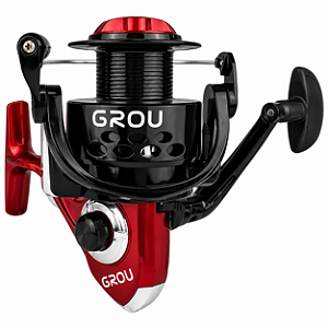 Molinete Pesca Albatroz Grou G2 70/80 Vermelho 3RL Para Pesca como rios, lagos e pesqueiros