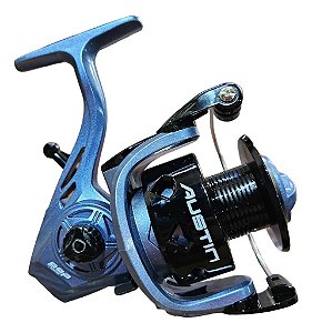 Molinete Para Pesca Pop Austin 4000 3RL Manopla Emborrachado Drag 8kg Tilápia Tucunaré Longo Arremesso