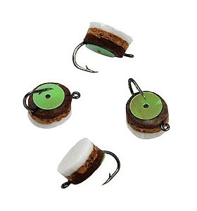 Ração Espelhada Tilápia 191 10mm 4 Peças desenvolvida para pesca em pesqueiros e lagos.