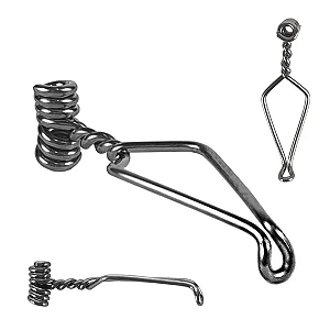 Rotor Engate Rápido Cabeça de Cobra G C/100 Unidades 10mm em Aço Inox de Alta qualidade