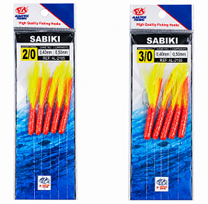 Sabiki Chicote Isca Albatroz ALA2188 2/0 3/0 5 Unidades