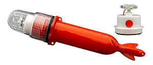 Sinalizador Náutico AF WLH-188 2Pilha 5LED Para atrair os peixes e uso em Redes e Pesca