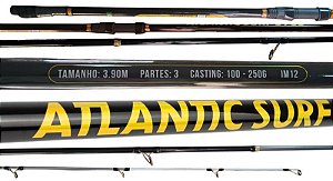 Vara Para Pesca Albatroz Atlantic Surf 250GR 3,90M 3 Partes Para Molinete Carbono IM12 de alta qualidade e performance