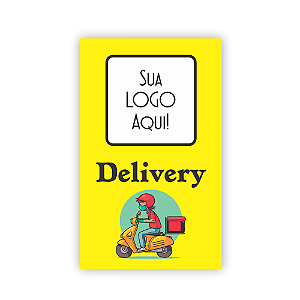 Rótulo Adesivo Personalizado p/ Delivery