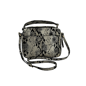 Bolsa de Mão Puro Couro Animal Print RV Monteiro RV127