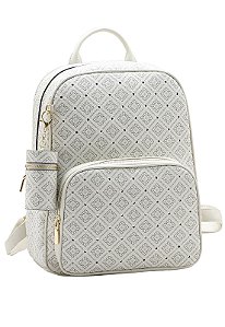 MOCHILA DE PU  8485460-1-2026  OFF WHITE