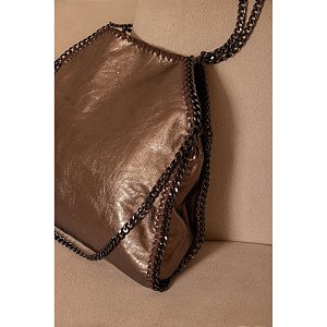 BOLSA FEMININA  - BRONZE