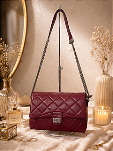 BOLSA SATCHEL BORDO VV2952