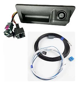 Câmera De Ré Original Com Chicote Virtus Nivus Tcross Jetta