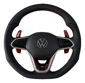 Volante Vw Golf Mk8 Gti Red Touch  Jetta Golf Tiguan Polo