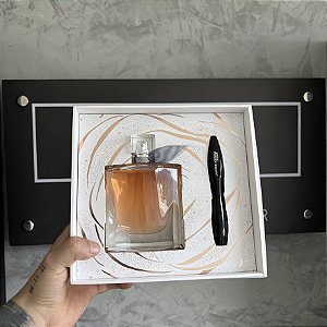 Kit La Vie Est Belle Lancôme  Eau de Parfum 100ml + Máscara de Cílios Lancôme Hypnôse Drama 6,5ml
