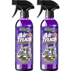 Kit 2 Aromatizante Spray Centralsul Airtruck Lavanda