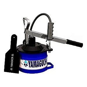 Bomba De Graxa Manual 2kg Com Disco Raspador Yamaguchi MOD.212
