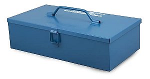 Caixa de Ferramentas Sanfonada Metálica Marcon R30 30cm Azul
