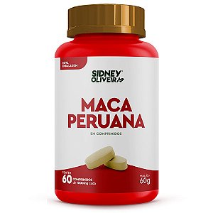 MACA PERUANA 60 COMPRIMIDOS SIDNEY OLIVEIRA