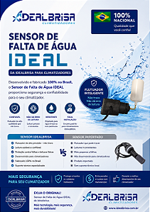 SENSOR DE NIVEL IDEAL P/ CLIM.BRIZZTECH BY COIMMA (CURVA)