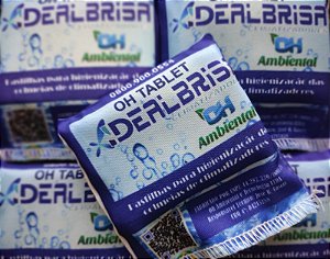 OH Pastilhas para higienização das colméia de climatizadores