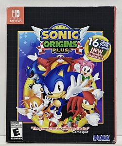 Sonic Origins Plus - Nintendo Switch - Semi-Novo - Carvalho Games
