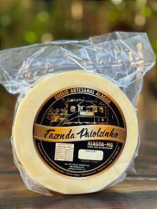 Queijo Parmesão fresco Alagoa/MG 1kg - Fazenda Paiolzinho Mantiqueira