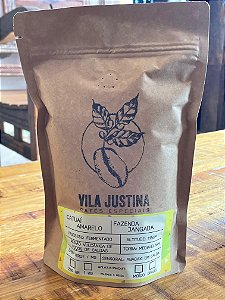 Café especial Vila Justina Catuaí Amarelo  - Fazenda Jangada com sensorial de abacaxi em calda (250g)