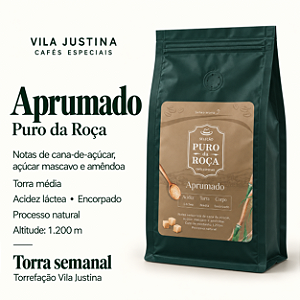 Café especial Puro da Roça - Cana de açúcar - Faz. Nova Aliança 250g