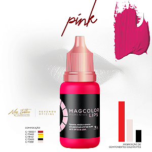Pigmento Pink 5ml Mag Color Lips