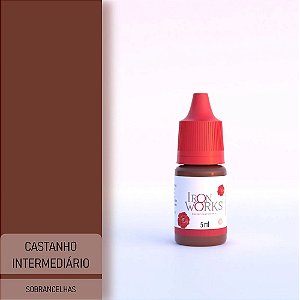 Pigmento Iron Works Castanho Intermediário 5ml