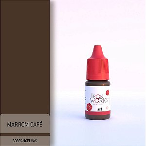 Pigmento Iron Works Marrom Café 5ml