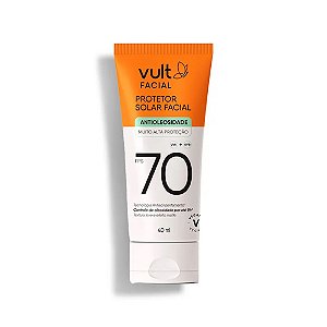 Protetor Solar Facial FPS 70 Vult 40ml