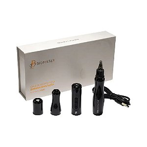 Dermógrafo Biomaser P90 Pro Wireless Preto – Micropigmentação Profissional