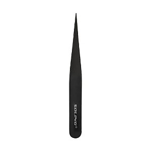 Pinça Agulha Black Soling Para Sobrancelha