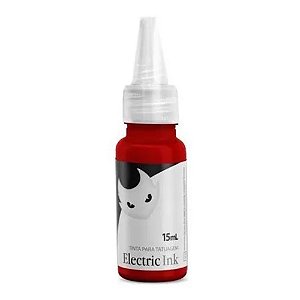 Tinta Vermelho Bombeiro 2 Para Tatuagem 15ml - Electric Ink