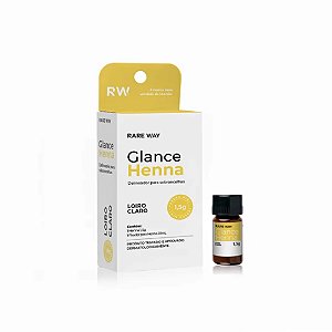 Henna Sobrancelha Glance Rare Way 1,5g Loiro Claro