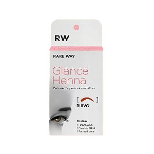Henna Sobrancelha Glance Rare Way 1,5g Ruivo