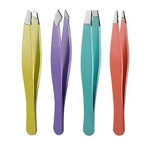 Kit Pinças Coloridas 4 Modelos
