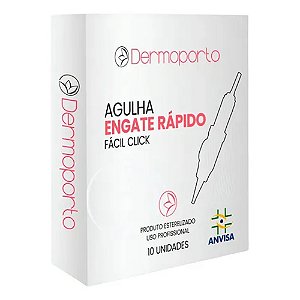 Agulha Fácil Click Dermoporto 1 RL 0.35mm