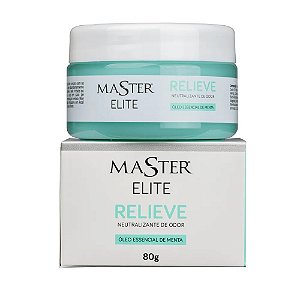 Relieve Neutralizante de Odor Master Elite 80g para Extensão de Cílios
